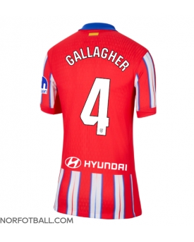 Billige Fotballdrakt Atletico Madrid Conor Gallagher #4 Replika Hjemmedrakt Dame 2024-25 Kortermet